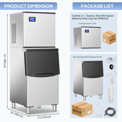Commercial Ice Maker Machine 560Lbs