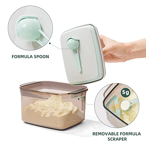 Baby Formula Container (2*25 oz - Brown)