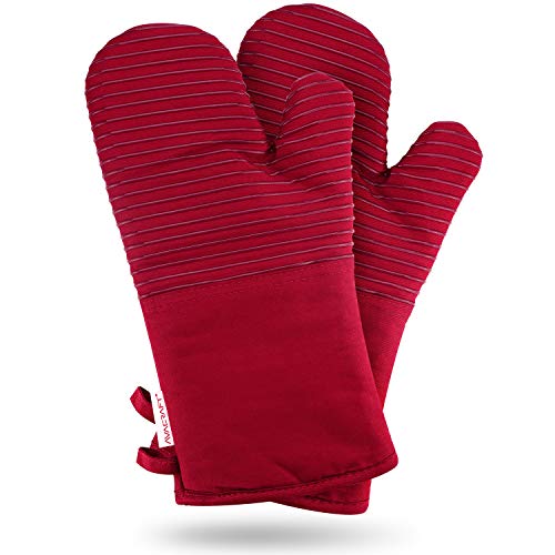 Oven Mitts Pair (Red Oven Mitts)