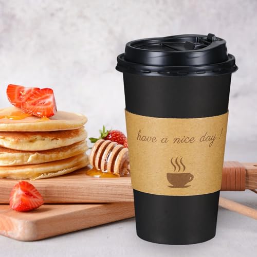 100 Pack 16 oz Coffee Cups (16oz-100p)