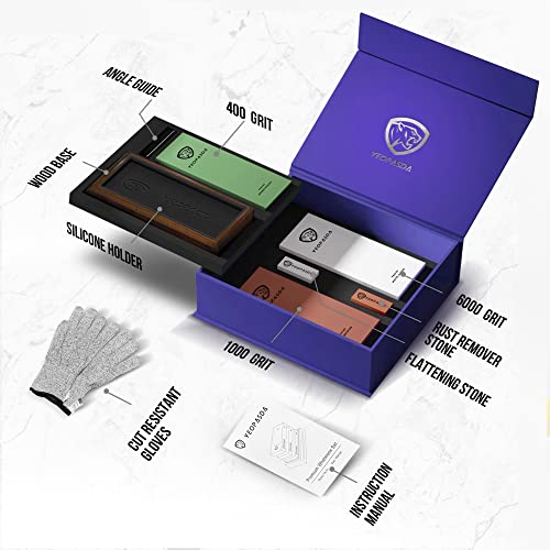 Extra Large Knife Sharpening Stone Kit (Large)