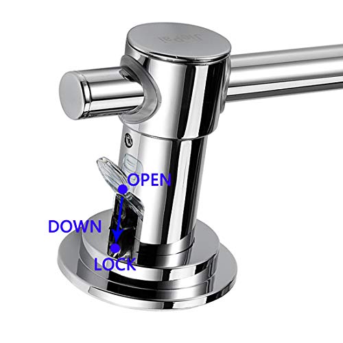 24 inch Suction Cup Towel Bar (Suction Towel Bar-24 Inch Chrome)