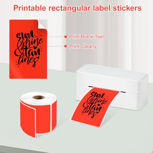 3 X 5 Inch Printable Rectangle Color Coding Labels