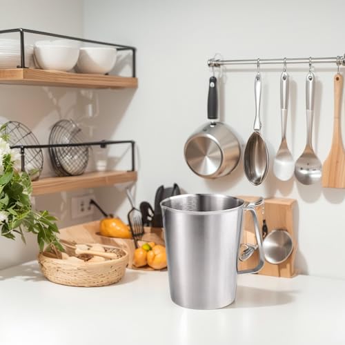 16oz Stainless Steel Measuring Cup with Handle (500ML)