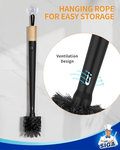 Water Bottle Brush and Straw Cleaner Brush with Long Handle