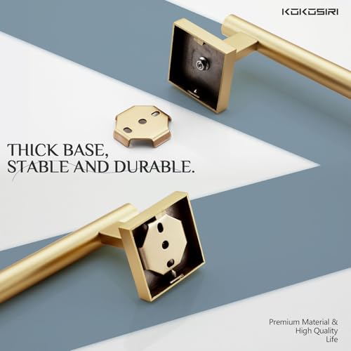 Bathroom Towel Bar 32'' Towel Holder for Bath Kitchen Cabinet Towel Rails 32 Inch Brushed Gold Stainless Steel B4005BG (Brushed Gold / 32-Inch)