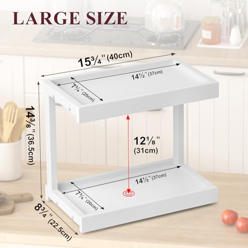 Counter Shelf Organizer (White / Large)