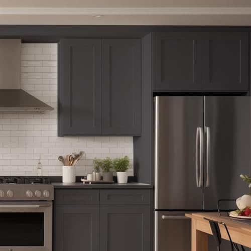 Wall Mounted Cabinet (Pebble Gray / 30" W x 12" D x 30" H)