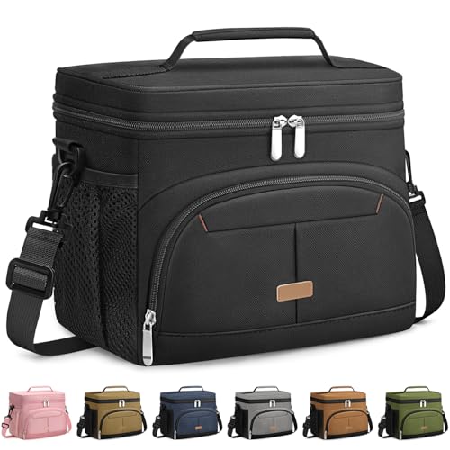 Lunch Box for Men Women Insulated Lunch Tote Cooler Bag Lunchbox