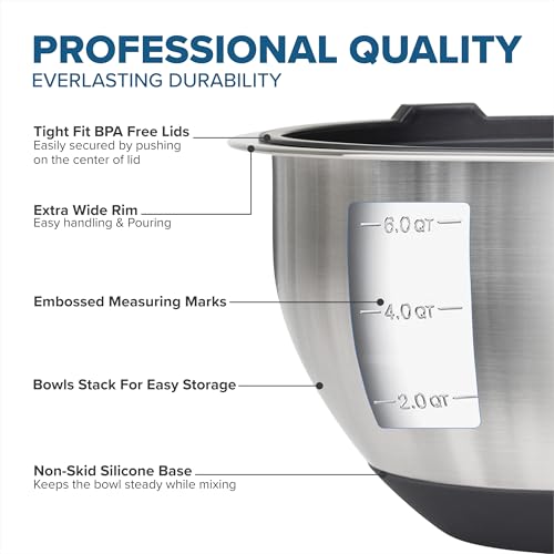 Mixing Bowls Set (Black)