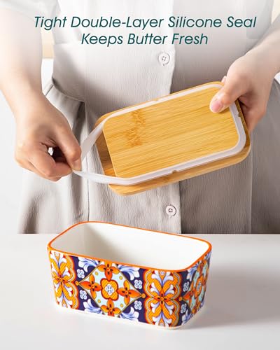 6.5" Butter Dish with Lid