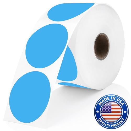 Dark Blue Thermal Labels (Dark Blue / 735 Stickers)