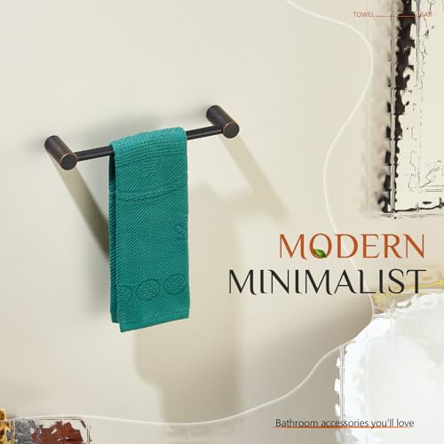Bathroom Towel Holder 12 (Oil Rubbed Bronze / 12-Inch)