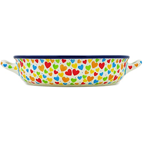 Round Baker with Handles 10 (In Love With Love)