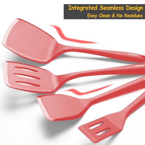 Silicone Spatula Set (Red)