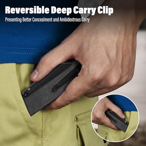 Penguin V2 Folding Pocket Knife (Dark Brown)