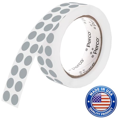 Grey Round Circle Dot Sticker 1 (Grey / 0.5 Inch)