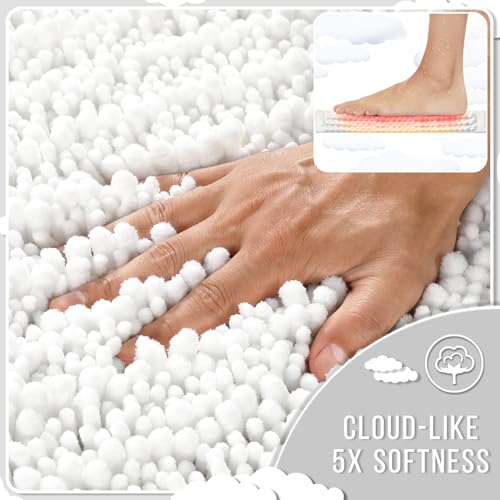Bathroom Runner Rug 60x24 Inch (10.0333 Sq Ft)