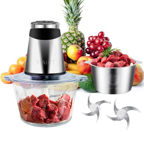 500W Meat Grinder 2×8