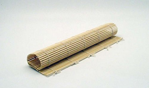 4 Pack Large Sushi Roll Bamboo Mats (Yellow)