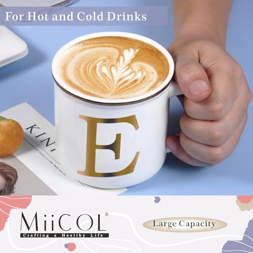 Ceramic Coffee Mug 16oz (Letter E Mug)