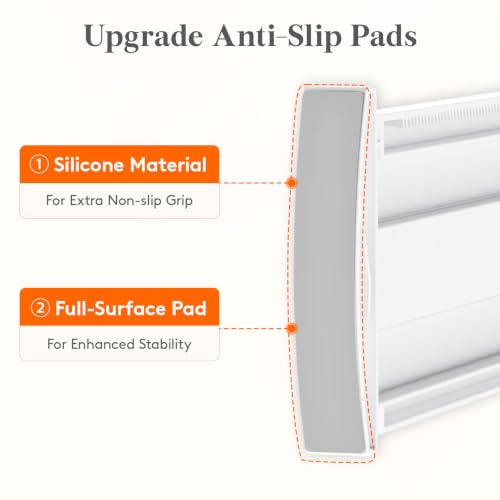 3.2" High Drawer Dividers for Clothes (3.2"H, 10.5-16.5"L)