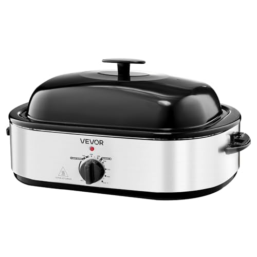Roaster Oven 18QT Electric Roaster Oven (Silver / 18QT)