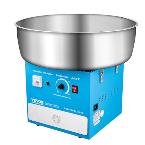 Electric Cotton Candy Machine (Blue / Without Cart)
