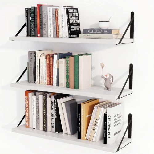 Floating Book Shelves for Wall