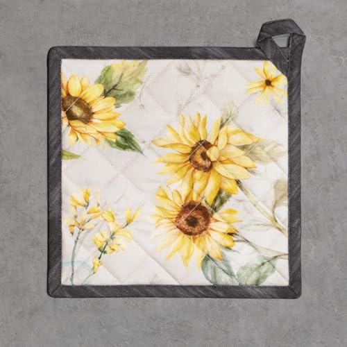 Pot Holders 100% Cotton Potholders (057 - Candice / 8" x 8" (Pot Holder Pack of 1))