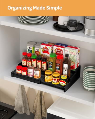 Spice Rack 3 Tier Natural Bamboo
