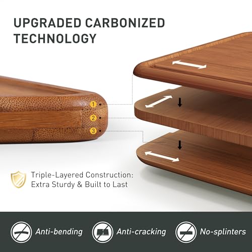 2 Packs Wood Cutting Board