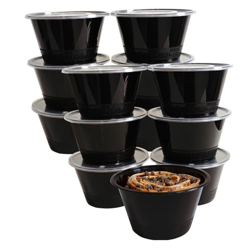26oz to go round Food Container (50 piece single grid round box)