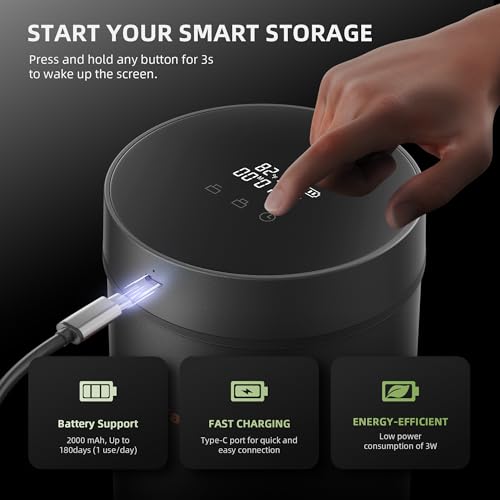 Smart Curing Jar 2L Vacuum Container for Fresh Storage
