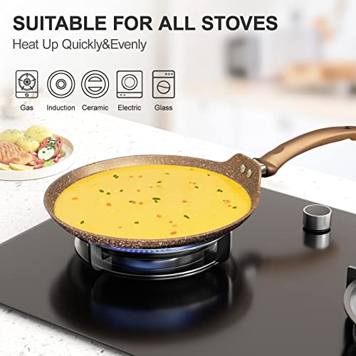 11 Inch Nonstick Crepe Pan (11 Inch / Gold)
