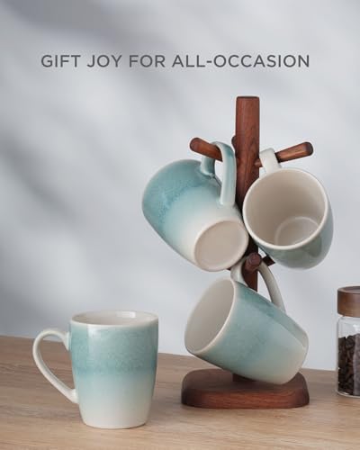 Coffee Mugs Set (8pcs / Glacier-Aqua)