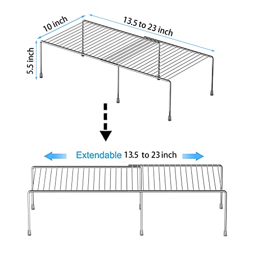 Cabinet Storage Shelf Rack (6 Count)