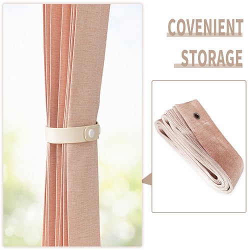 Accordion Style Doors Curtain (Pink / 52"W x 78"L (Pack of 1))