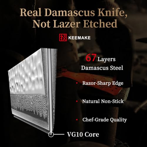 8 Inch Damascus Chef Knife (8")