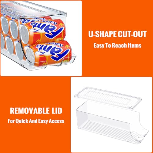 Soda Can Organizer for Refrigerator