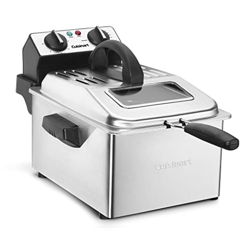 Deep Fryer 4 Quart (4 Quart Stainless Steel)