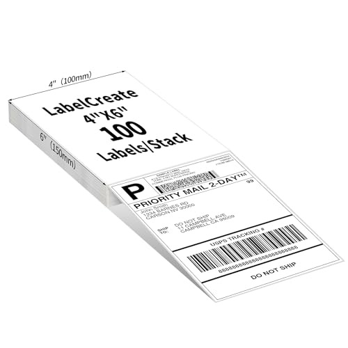 4x6 Thermal Printer Labels (100 Count)