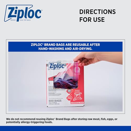 Ziploc Storage Bags (1 Quart)