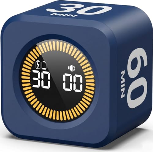 Pomodoro Timer (Navy Blue 5-10-30-60)