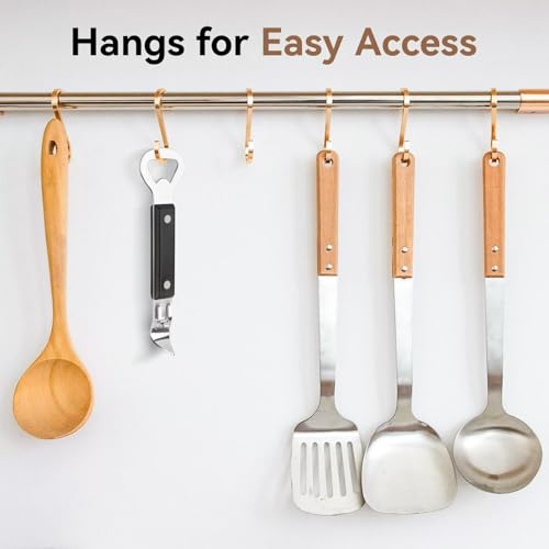 2-in-1 Can Punch Opener & Bottle Opener, 6.1" Compact