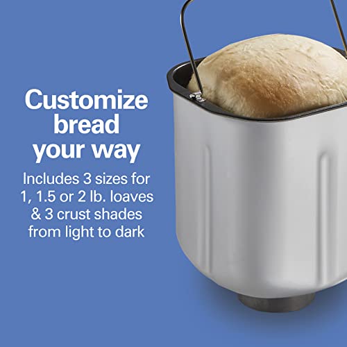 Digital Electric Bread Maker Machine Artisan and Gluten (Black and Stainless Steel, New for 2023)
