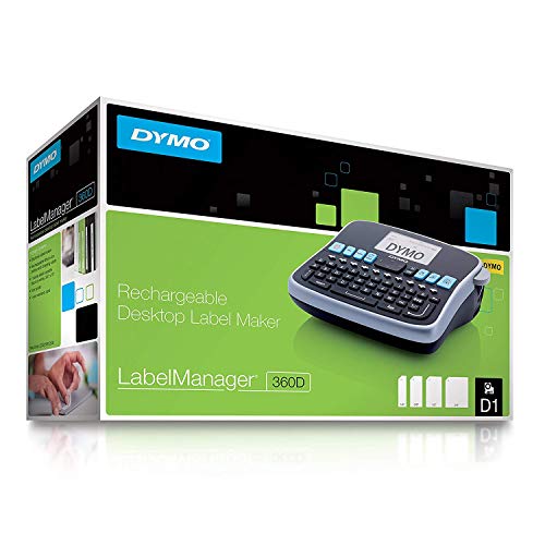 Desktop Label Maker LabelManager 360D Rechargeable Hand
