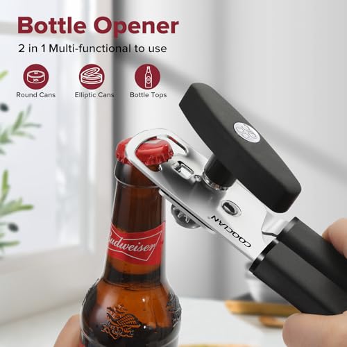 Multifunction Magnetic Manual Can Opener and Bottle Opener