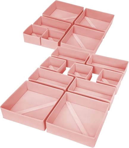 Drawer Organizer for Clothing (15 Count)