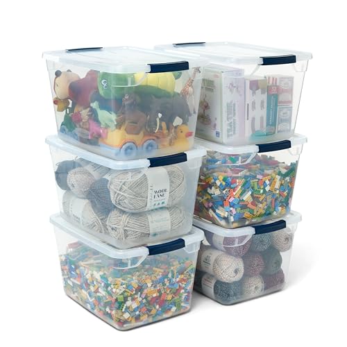 Cleverstore Clear 32 Qt (32 Qt – 6 Pack)